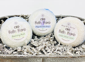 CBD BATH BOMBS