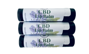 CBD LIP BALM - LAVENDER PEPPERMINT