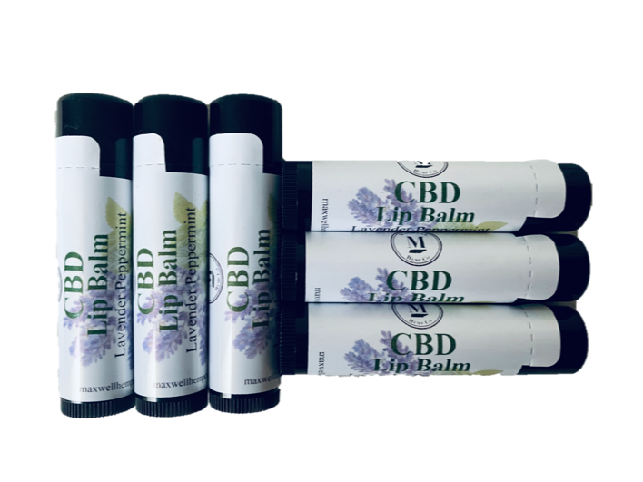 CBD LIP BALM - LAVENDER PEPPERMINT