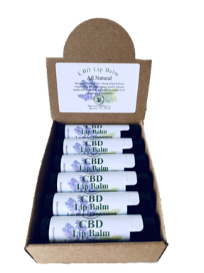 CBD LIP BALM - LAVENDER PEPPERMINT