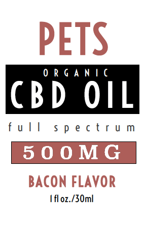 BACON FLAVOR CBD OIL FOR PETS