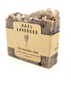 HAZY LAVENDER HEMP - CBD NATURAL SOAP