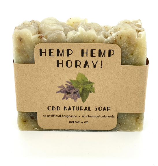 HEMP HEMP HORAY! CBD NATURAL SOAP