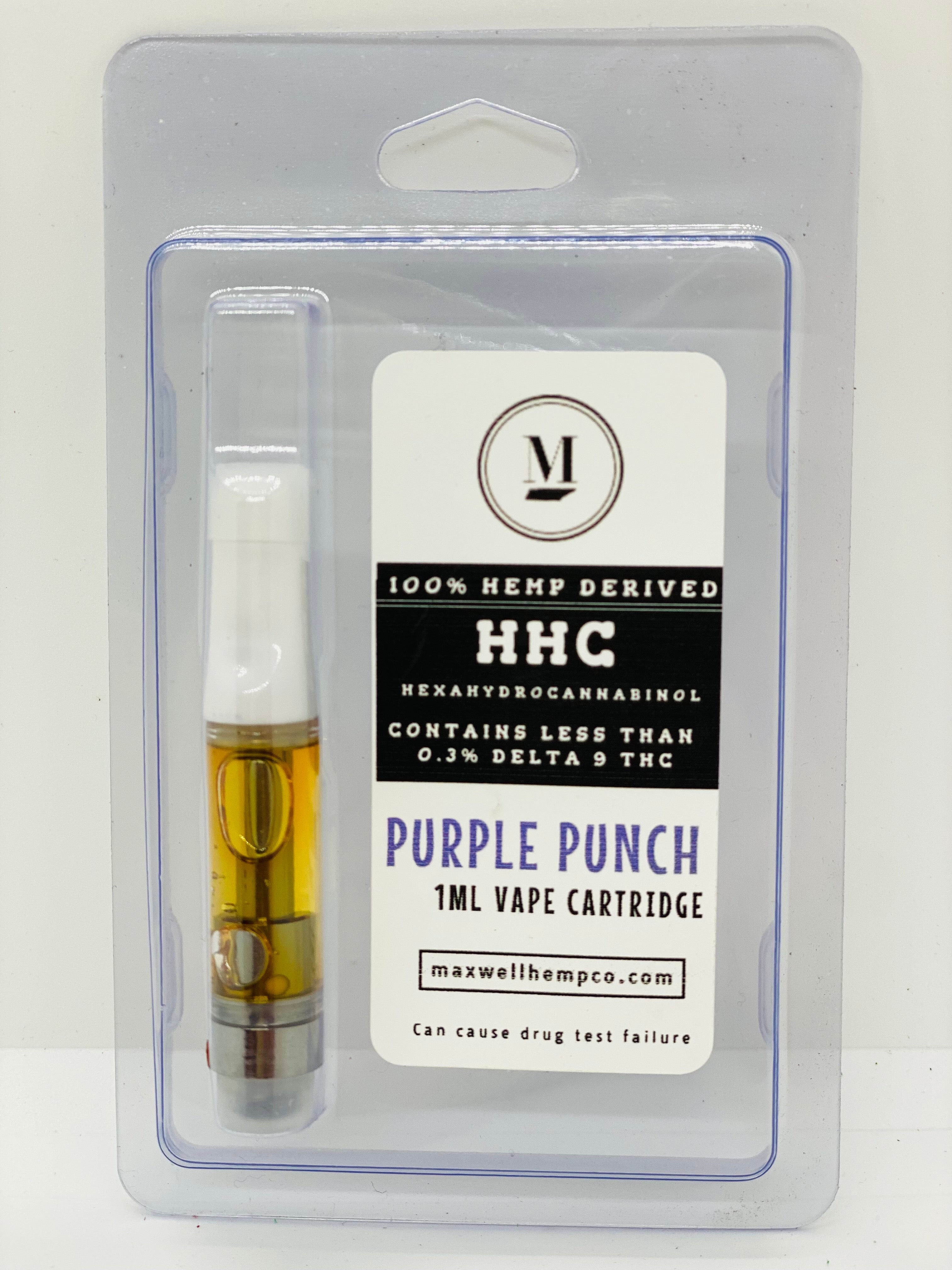 HHC Vape Cartridge – Maxwell Hemp Company